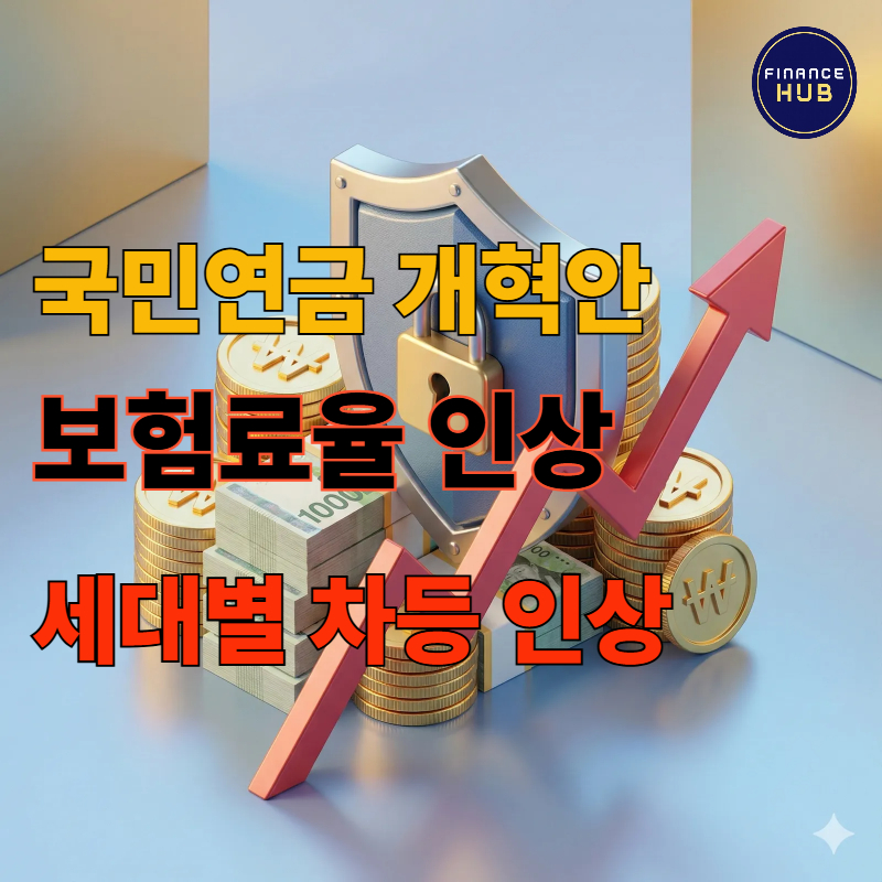 국민연금 개혁안 확정 실익 분석, 내 월급은 어떻게?