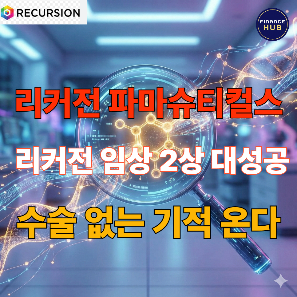 리커전 파마슈티컬스 주가 전망: 임상 2상 성공이 갖는 진짜 의미는?