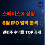 스페이스X 상장 기대감과 우주항공 관련주 투자 전망 및 분석