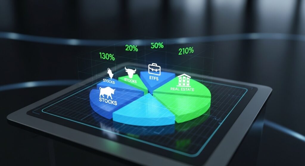 효율적인 자산운용 포트폴리오 구성을 위한 투자 전략 시각화