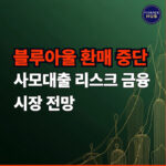 블루아울 환매 중단 사태