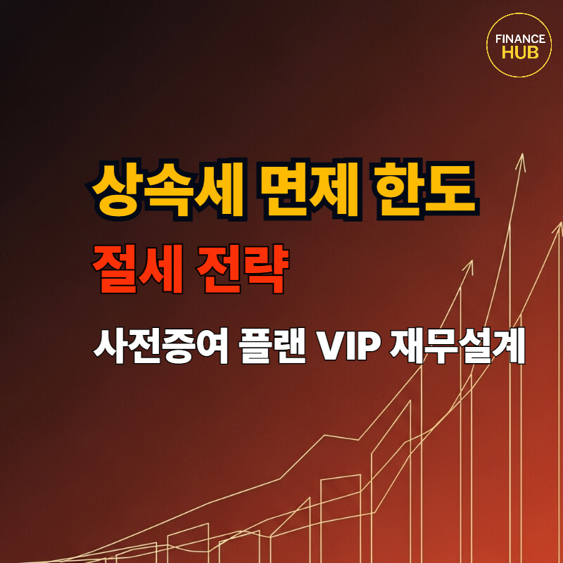 상속세 면제 한도 극대화를 위한 금융 설계