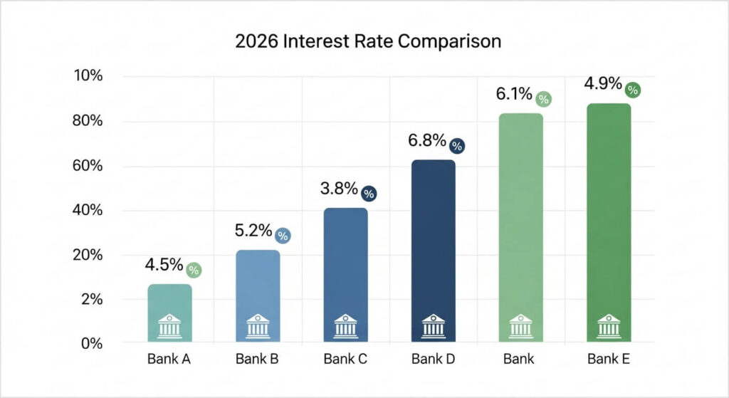 최적의 경락잔금대출 금리 비교 및 시장 전망 데이터