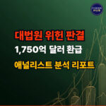 트럼프 상호 관세 위법 판결과 100조 환급 수혜주 심층 분석 리포트