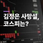 김정은 사망설 사실이면 코스피는 3.4% 빠질까