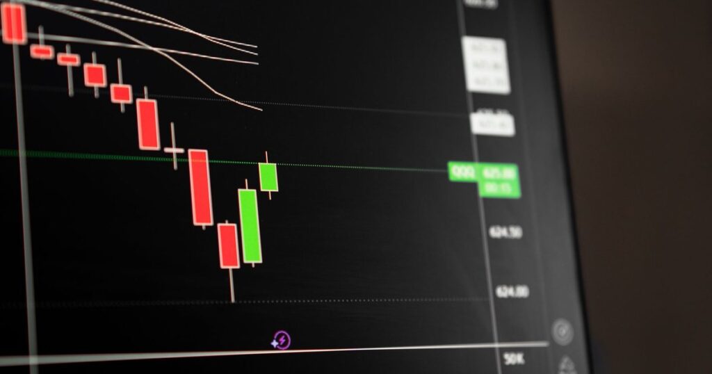 KODEX 반도체 급락 구간을 떠올리게 하는 하락 추세 캔들 차트