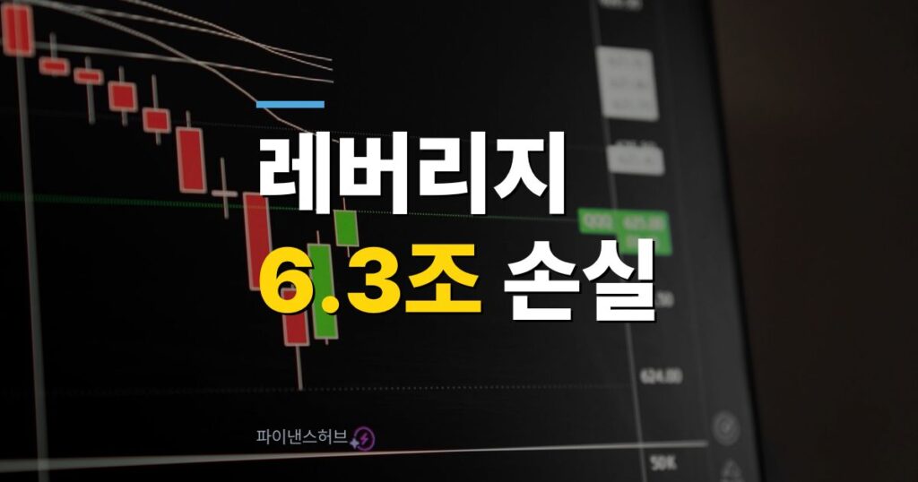 레버리지 ETF 손실 6.3조 40대 2조 530억 원