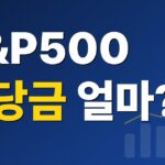 TIGER 미국S&P500 배당금 1년에 얼마 받나